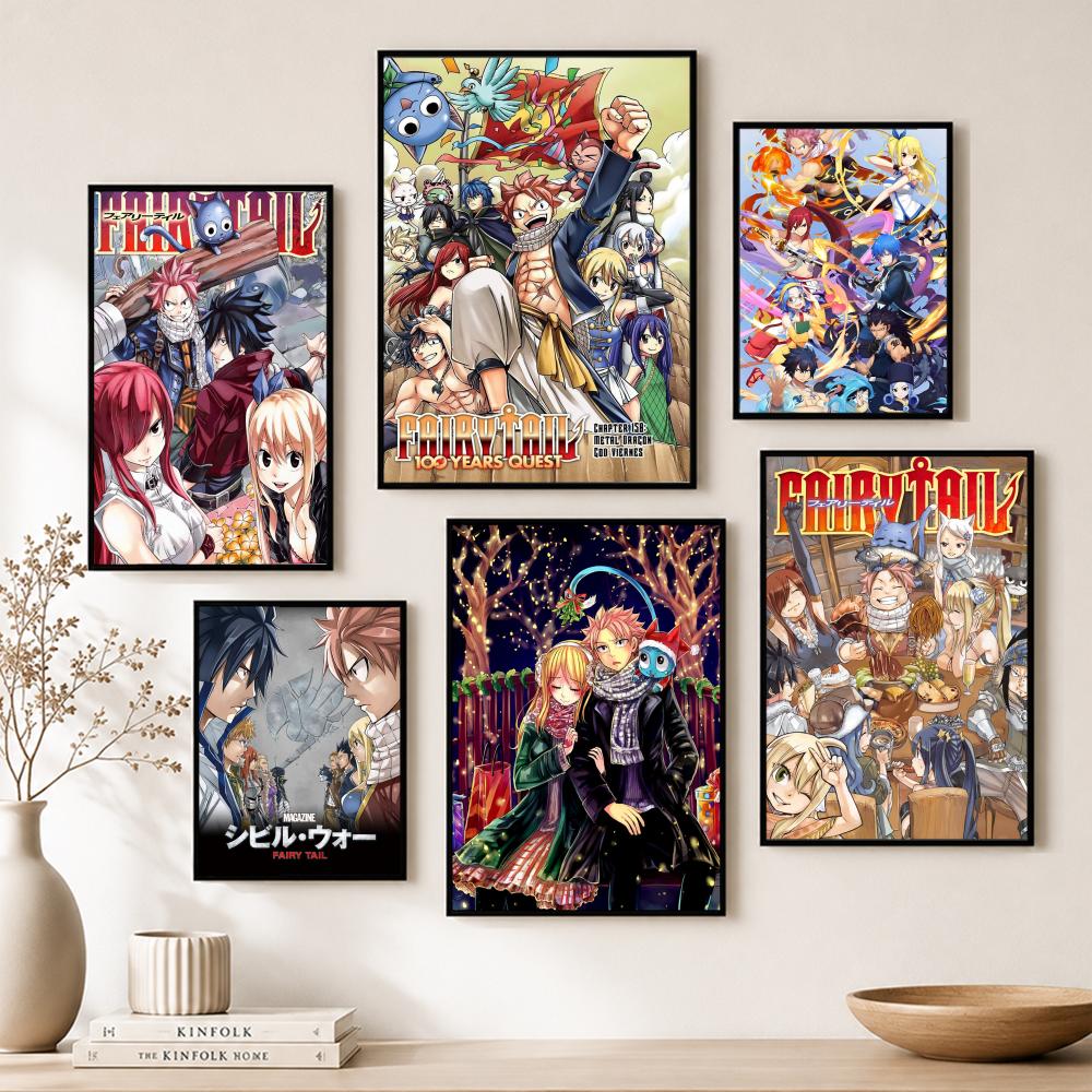 Home Bar And Theater - Shonen Fairy Tail Poster Paper Wall