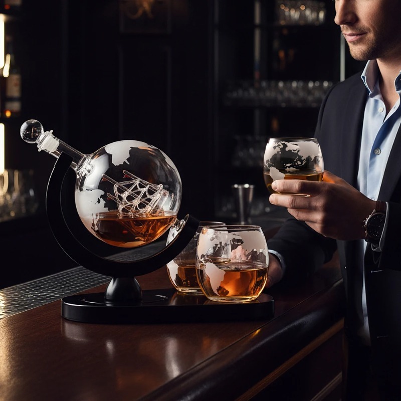 Creative Globe Decanter Set wi - Decanter Globe Set recensione e prezzo