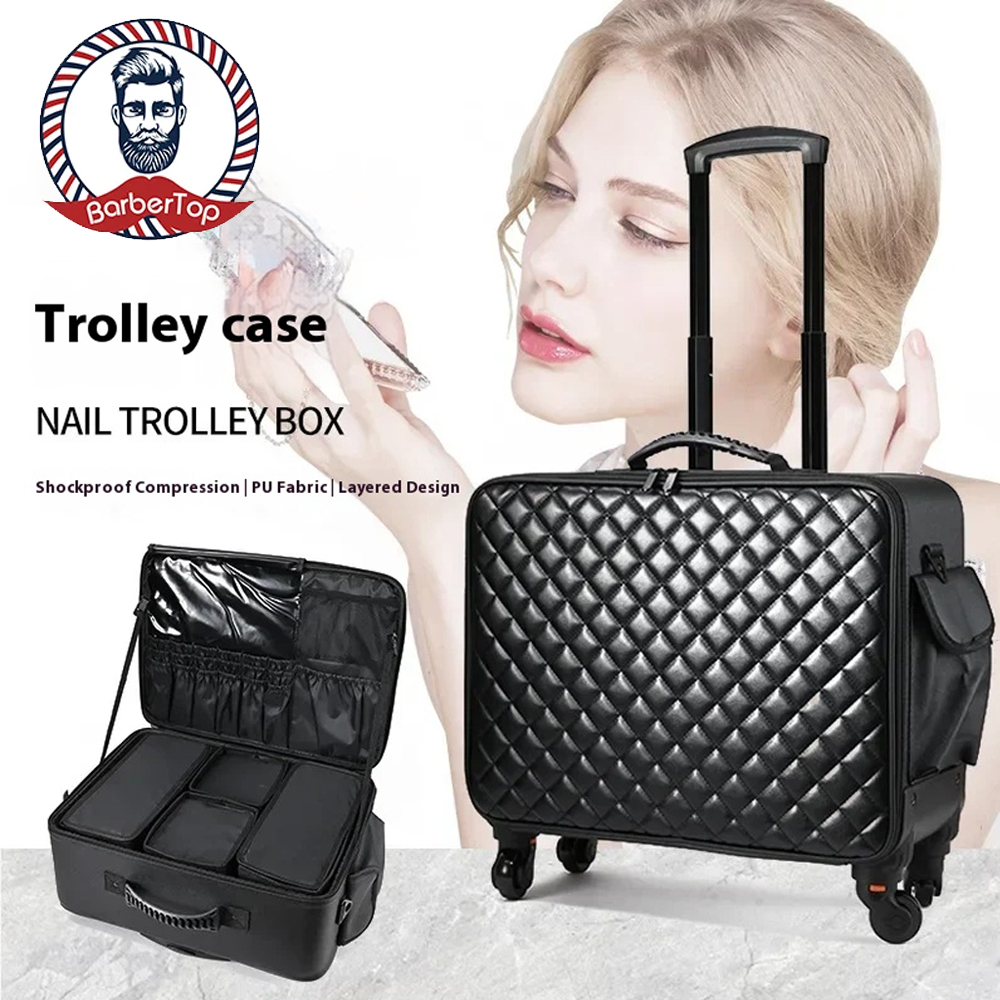 Travel Makeup Artist Bag Lugga - Home Barbershop recensione e prezzo