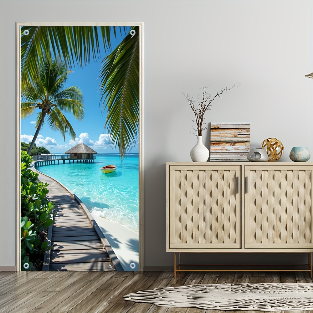 2D door curtain, 1 piece. Cari - Home Bargains recensione e prezzo