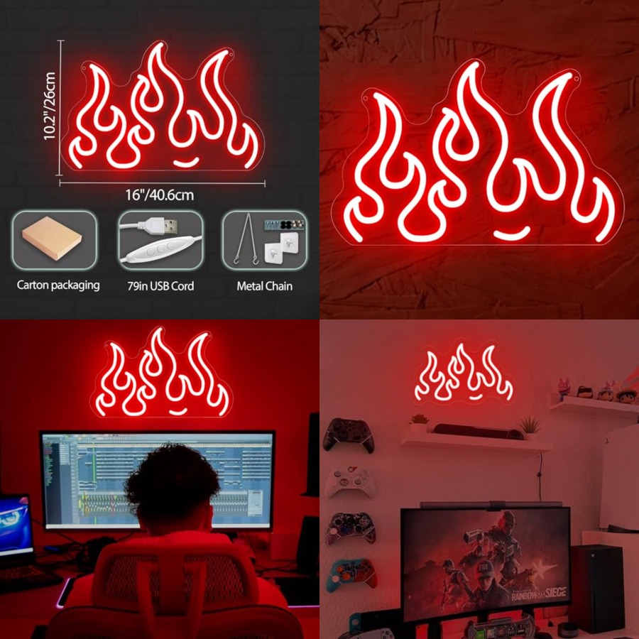 Neon Sign LED Wall Light for G - Home Bar Signs recensione e prezzo