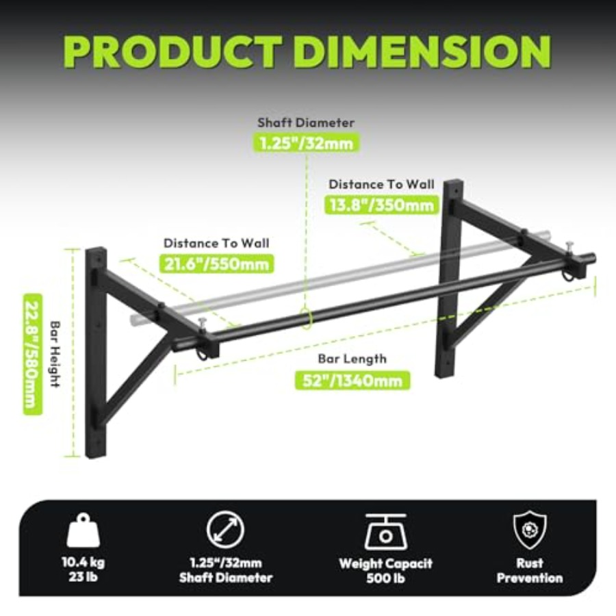 Doorway and wall-mounted pull- - Home Bar And Gym recensione e prezzo