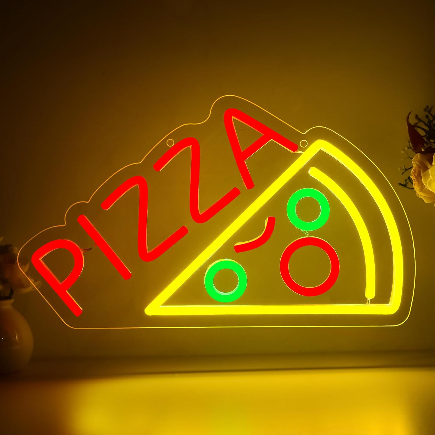 Pizza Neon Sign Business USB L - Home Bar Signs recensione e prezzo