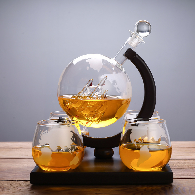 Globe Decanter Sailing Whiskey - Decanter Globe Set recensione e prezzo
