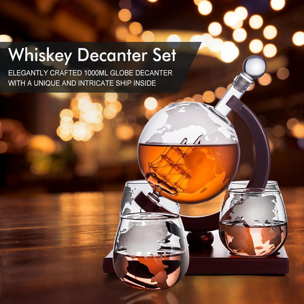 Globe Decanter Sailing Whiskey - Decanter Globe Set recensione e prezzo