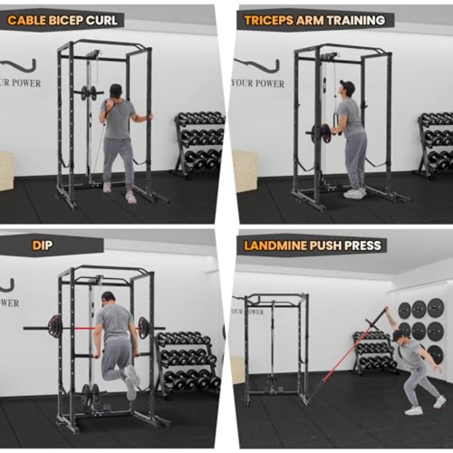 1600 Lbs Power Rack for Home G - Home Bar And Gym recensione e prezzo