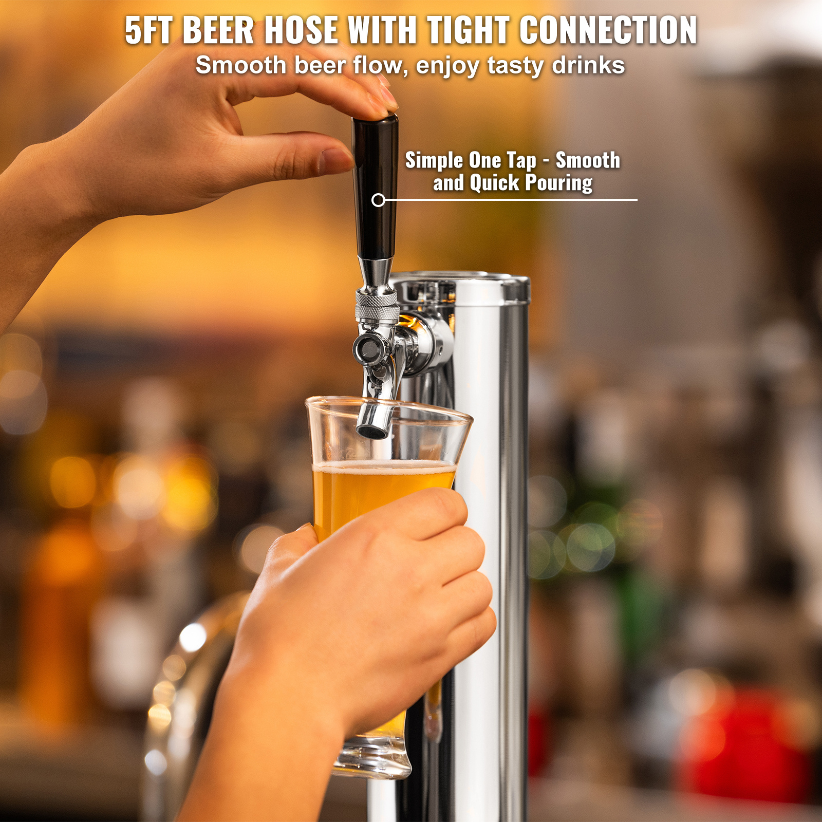 Stainless Steel Single-Tap Bee - Home Bar Setup Kit recensione e prezzo
