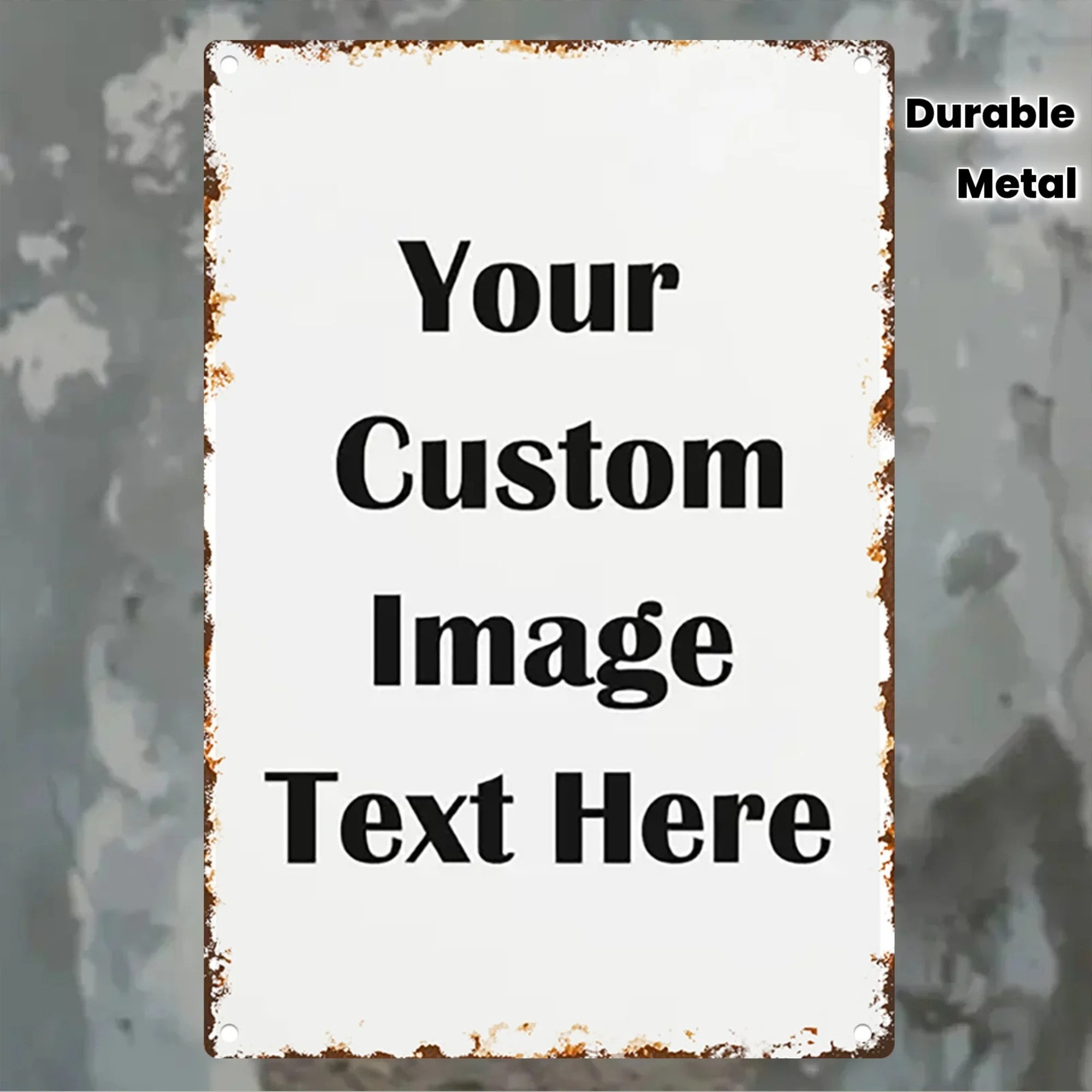 Custom Photo & Text Tin Sign - - Home Bar Signs recensione e prezzo