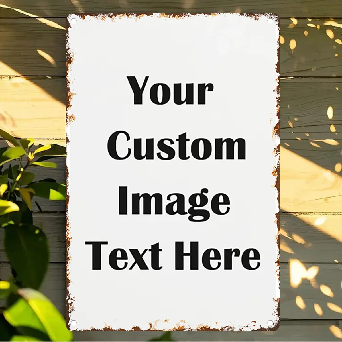 Custom Photo & Text Tin Sign - - Home Bar Signs recensione e prezzo