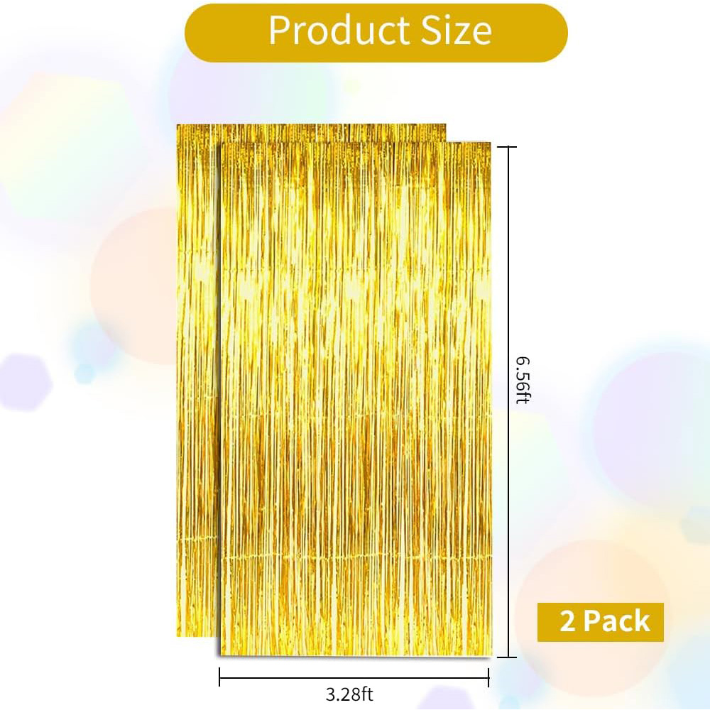 2Pack Gold Metallic Foil Tinse - Home Bargains recensione e prezzo