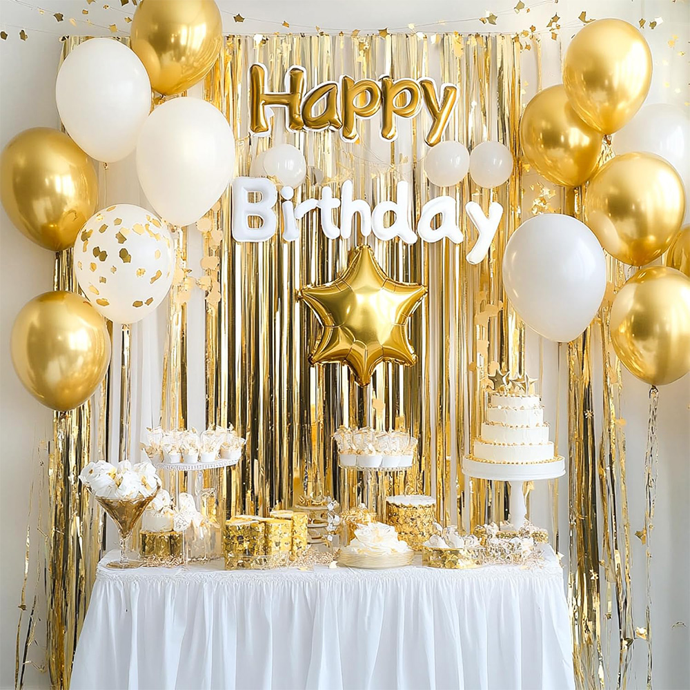 2Pack Gold Metallic Foil Tinse - Home Bargains recensione e prezzo