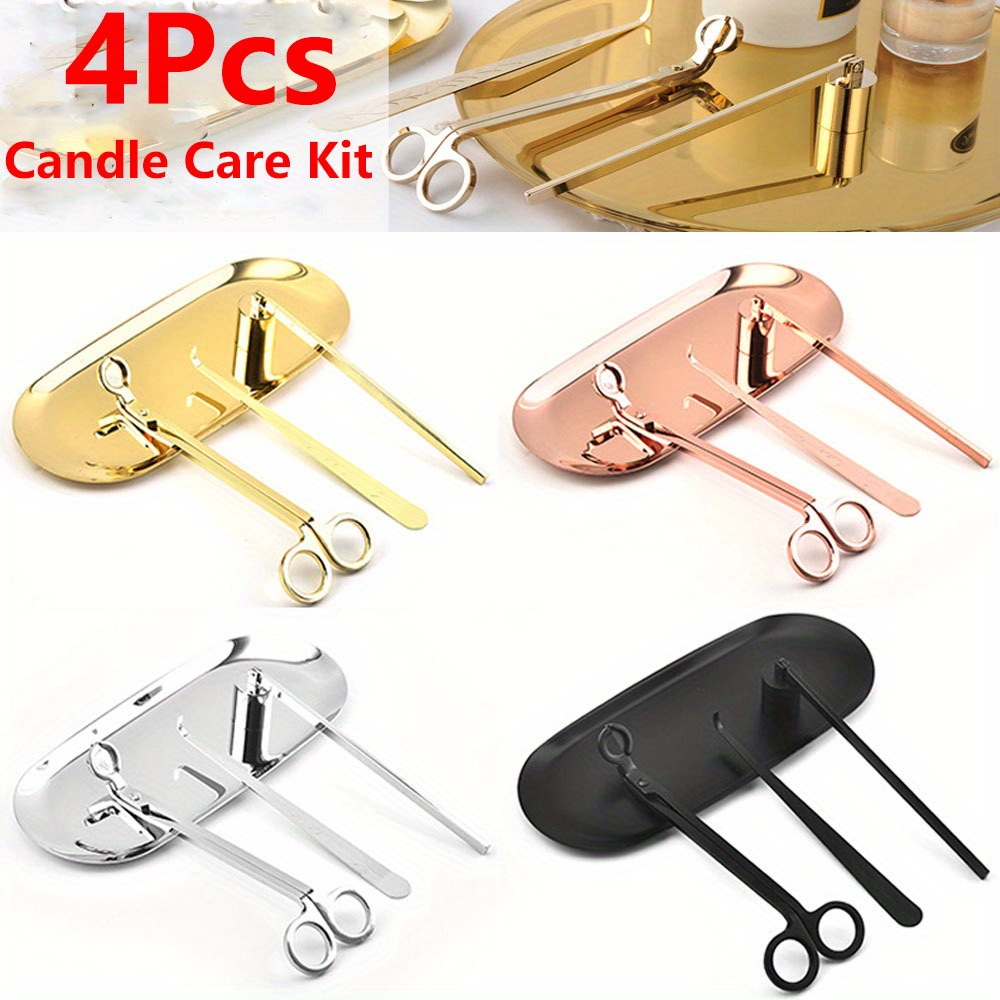 4pcs/set Luxury Candle Care Ki - Home Barbershop recensione e prezzo