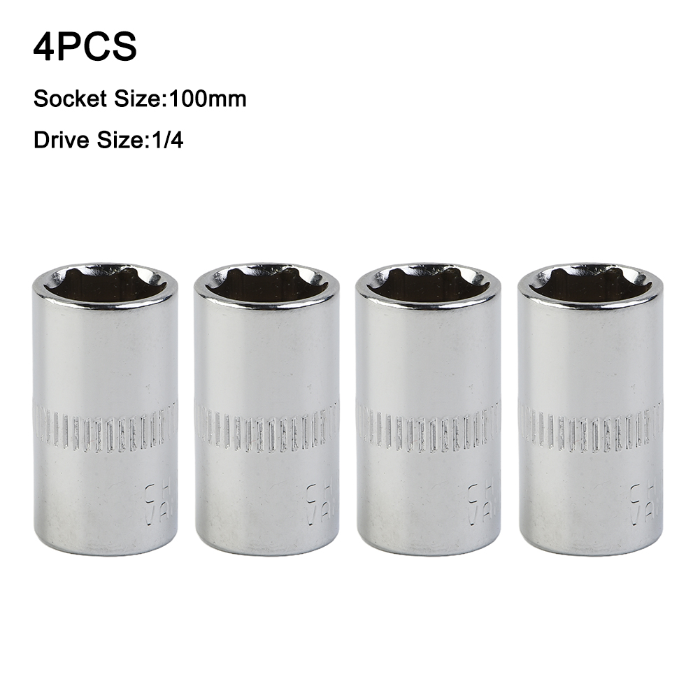 4pcs Socket Chrome Vanadium St - Home Bar Supplies recensione e prezzo