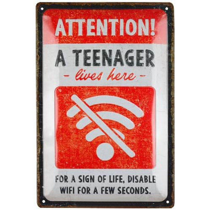 Metal Tin Signs Warning No Smo - Home Bar Cafe recensione e prezzo