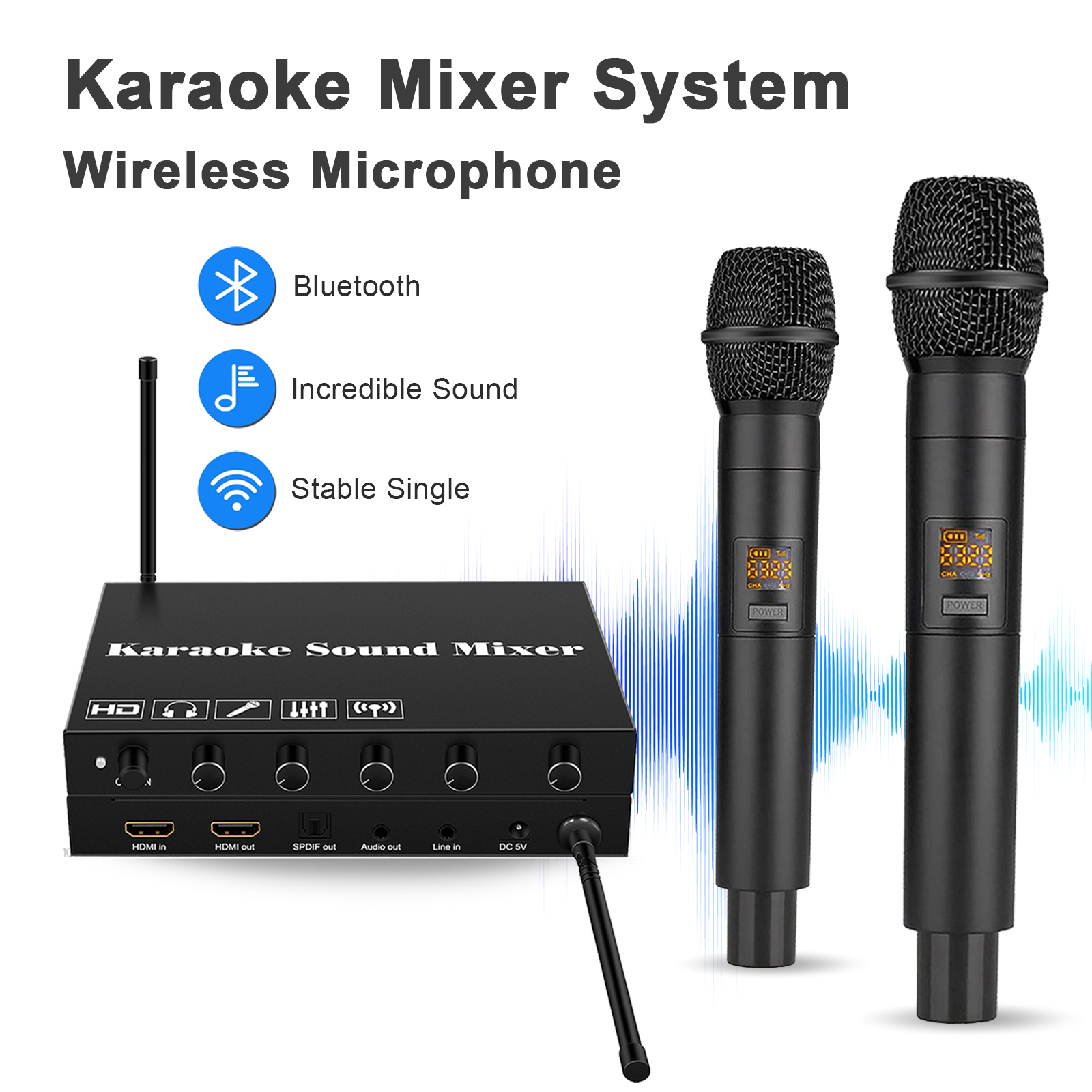 HDMI Karaoke Player Mixer Home - Home Bar And Theater recensione e prezzo