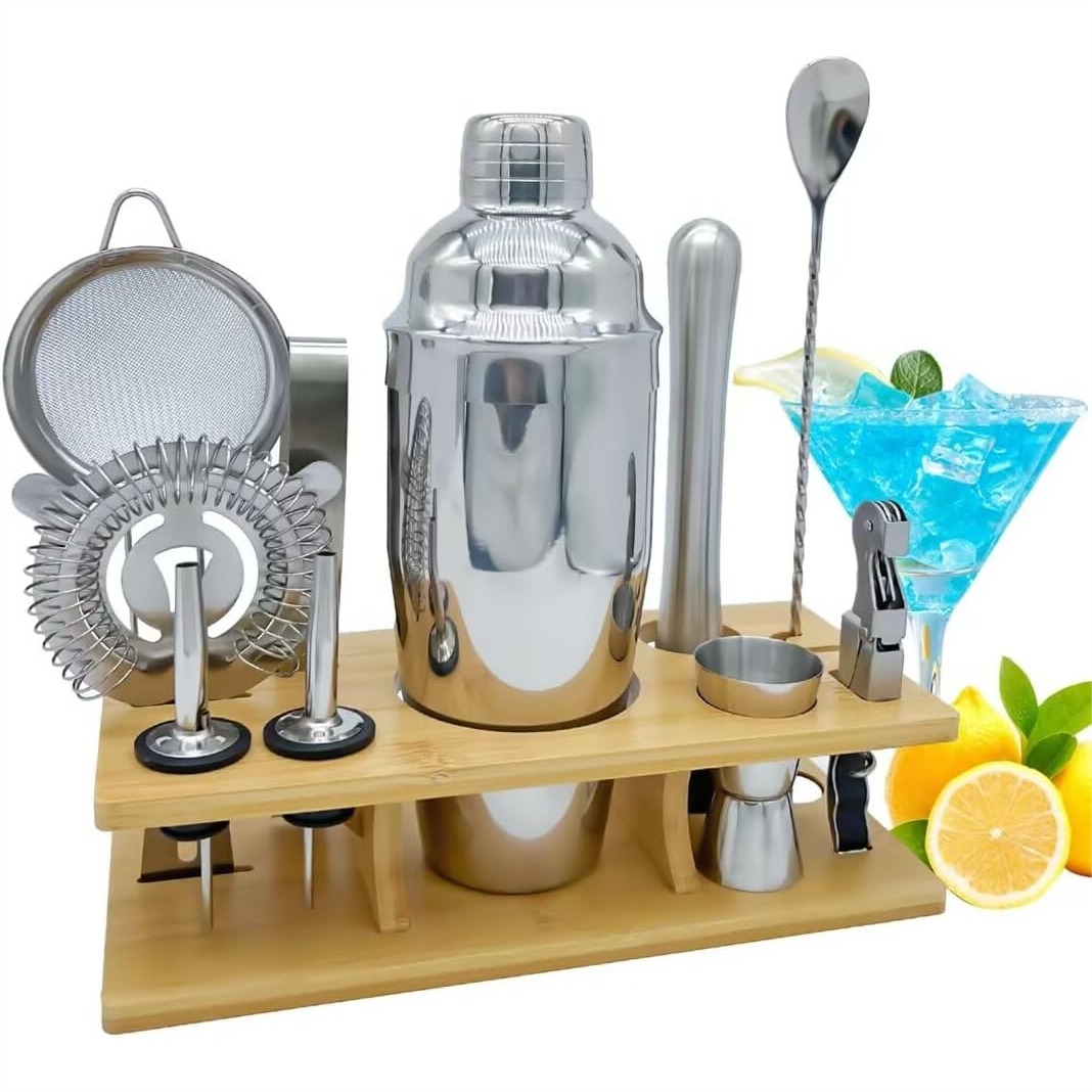 11-Piece Bartender Kit With Co - Boston Shaker Set recensione e prezzo