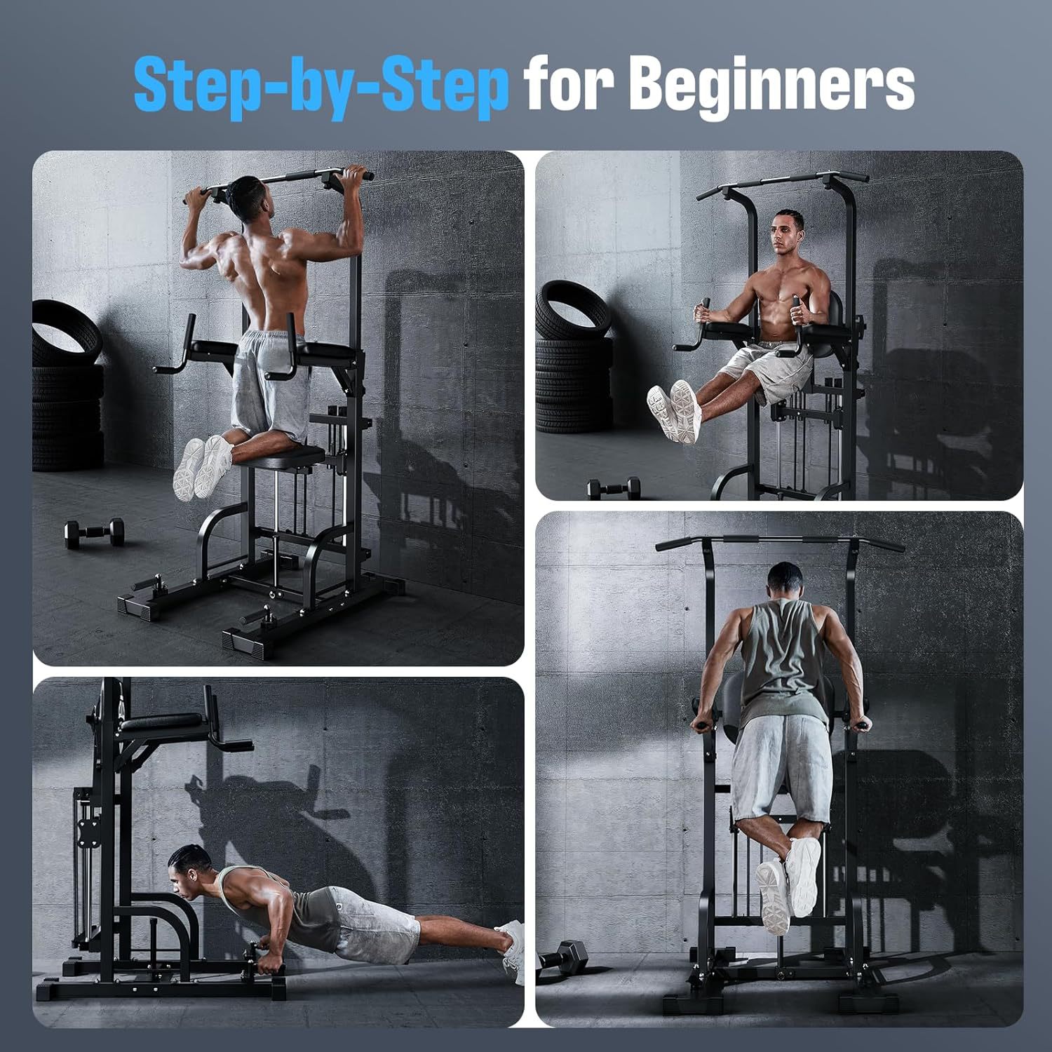 Power Tower Pull-Up Dip Statio - Home Bar And Gym recensione e prezzo