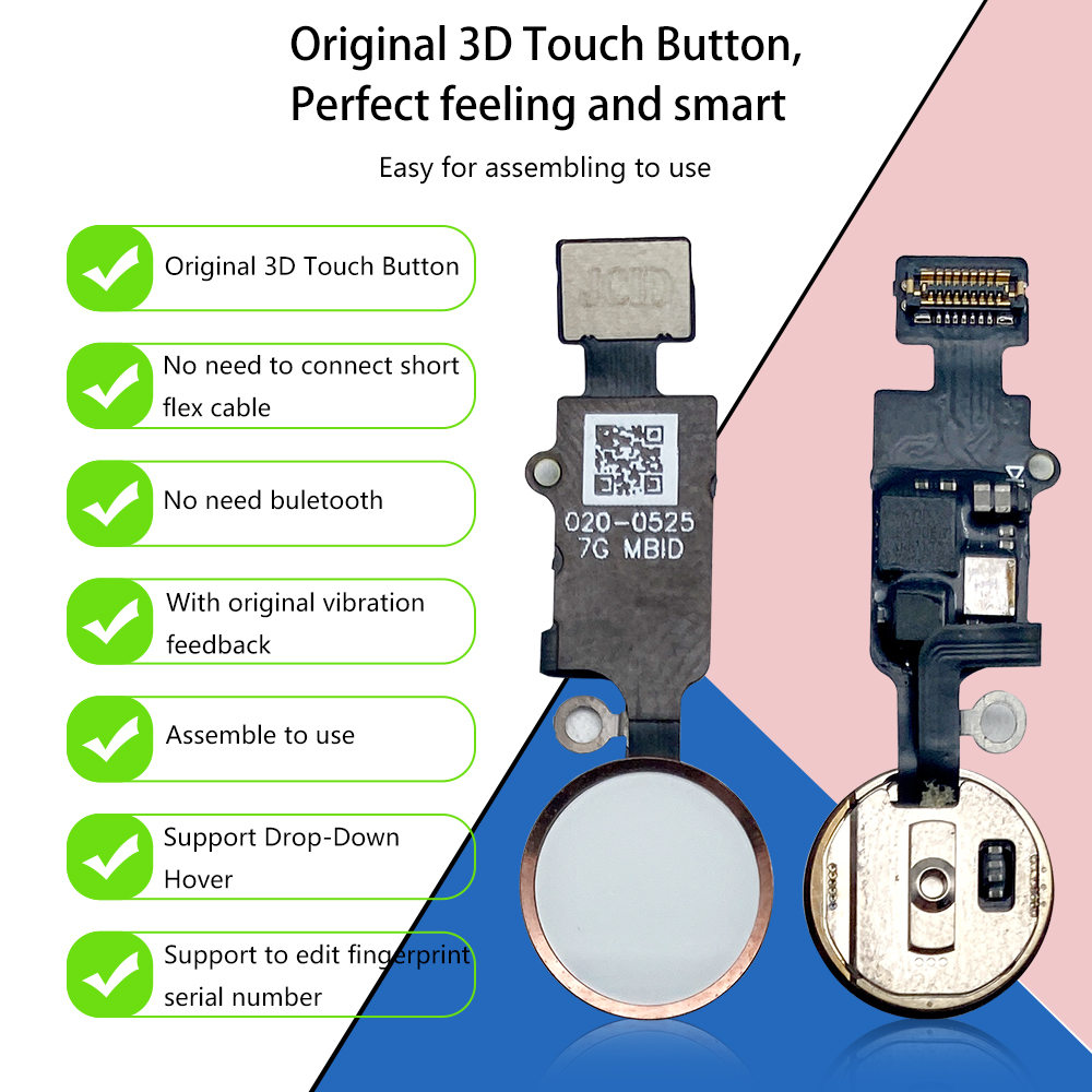 JC 6th 3D Home Button Flex For - Home Bar Iphone recensione e prezzo