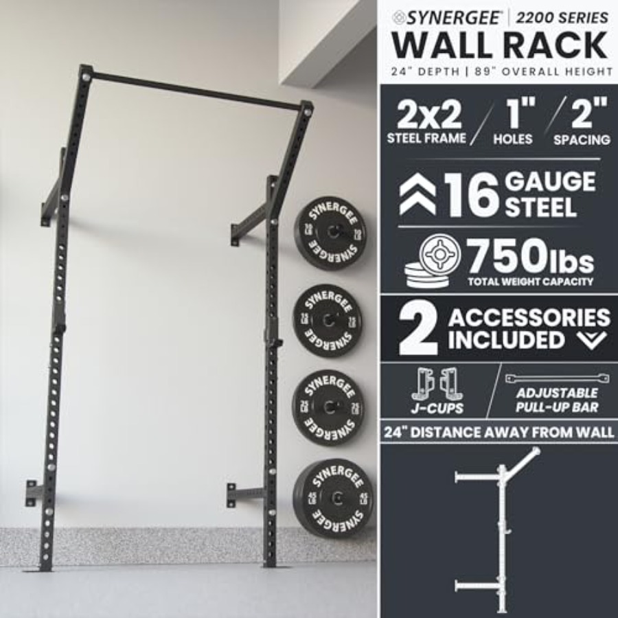 Wall Mounted Squat Rack for ho - Home Bar And Gym recensione e prezzo