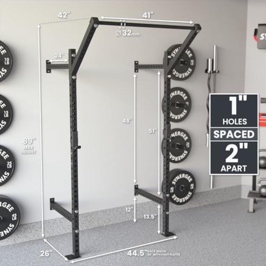 Wall Mounted Squat Rack for ho - Home Bar And Gym recensione e prezzo