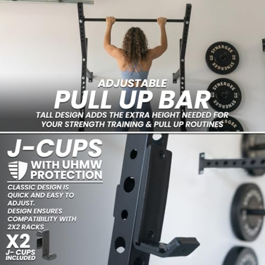Wall Mounted Squat Rack for ho - Home Bar And Gym recensione e prezzo