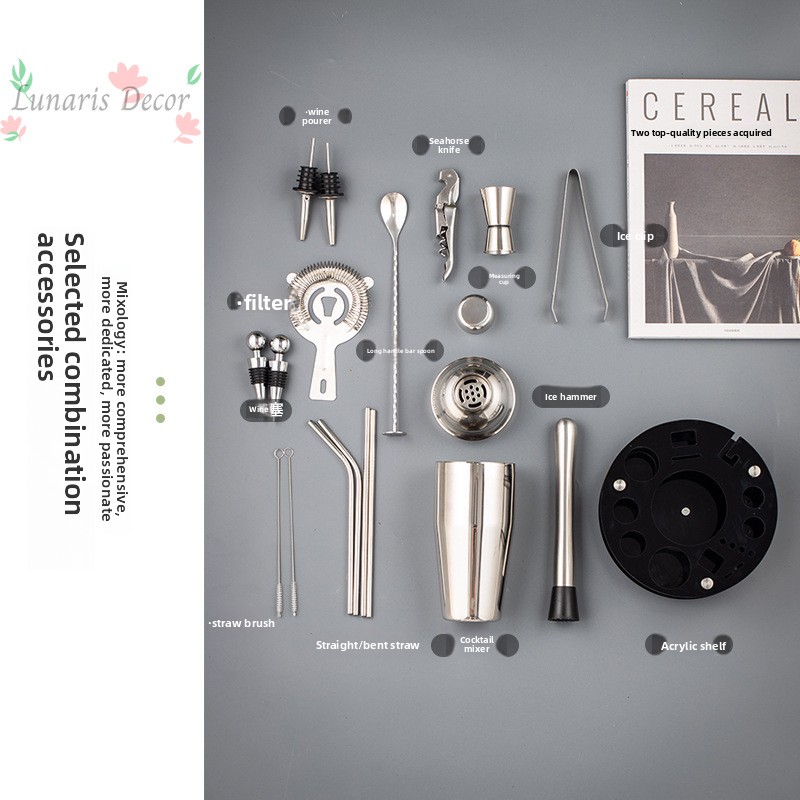 Complete Bartending Tools Kit  - Boston Shaker Set recensione e prezzo
