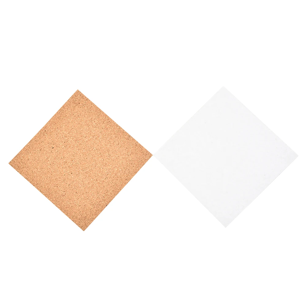 10Pcs Cork Coasters Square Cor - Home Bar Supplies recensione e prezzo