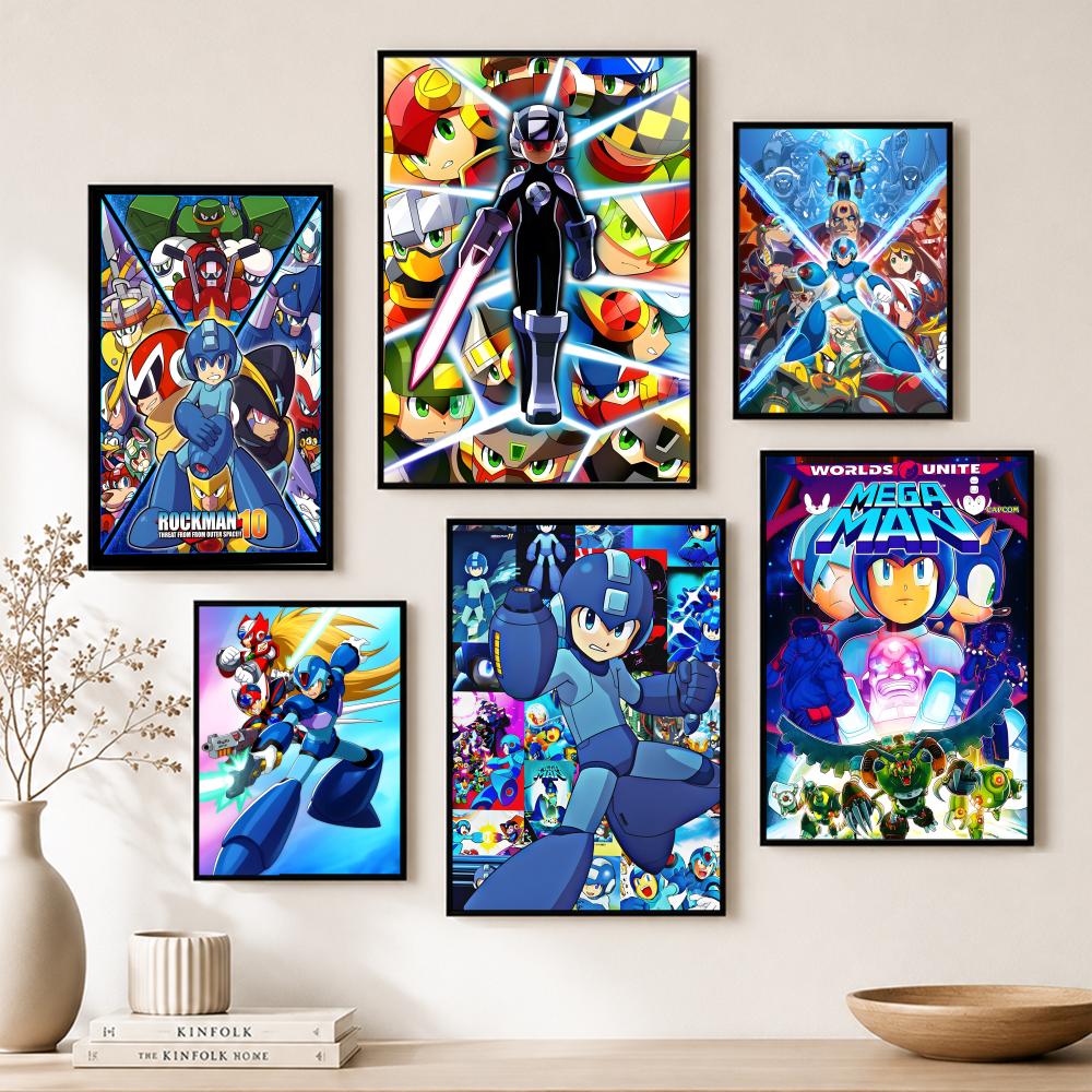 Classic Mega Man Poster Paper  - Home Bar And Theater recensione e prezzo