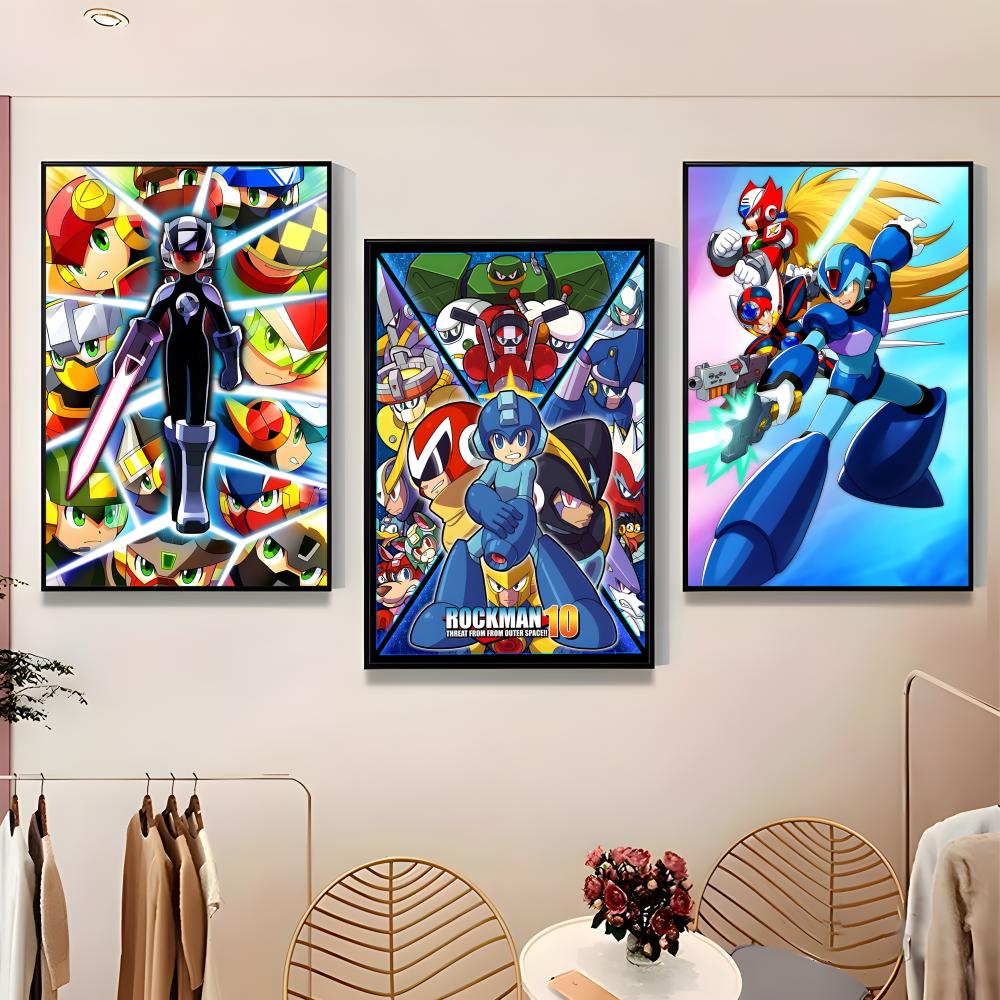 Classic Mega Man Poster Paper  - Home Bar And Theater recensione e prezzo