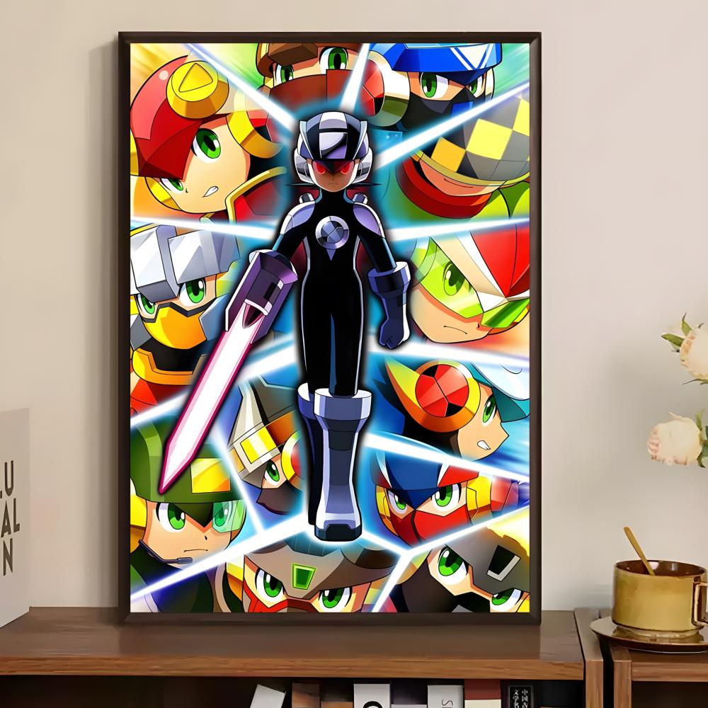 Classic Mega Man Poster Paper  - Home Bar And Theater recensione e prezzo