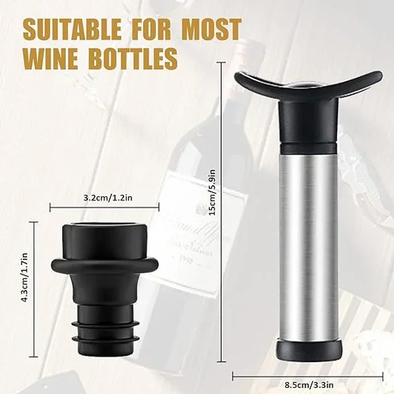 Vacuum Wine Pump Kit with Wine - Wine Preservation Pump recensione e prezzo