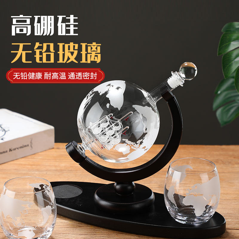 Globe sparkling wine glass bot - Decanter Globe Set recensione e prezzo