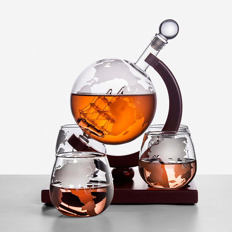 Globe Decanter Creative Glass  - Decanter Globe Set recensione e prezzo