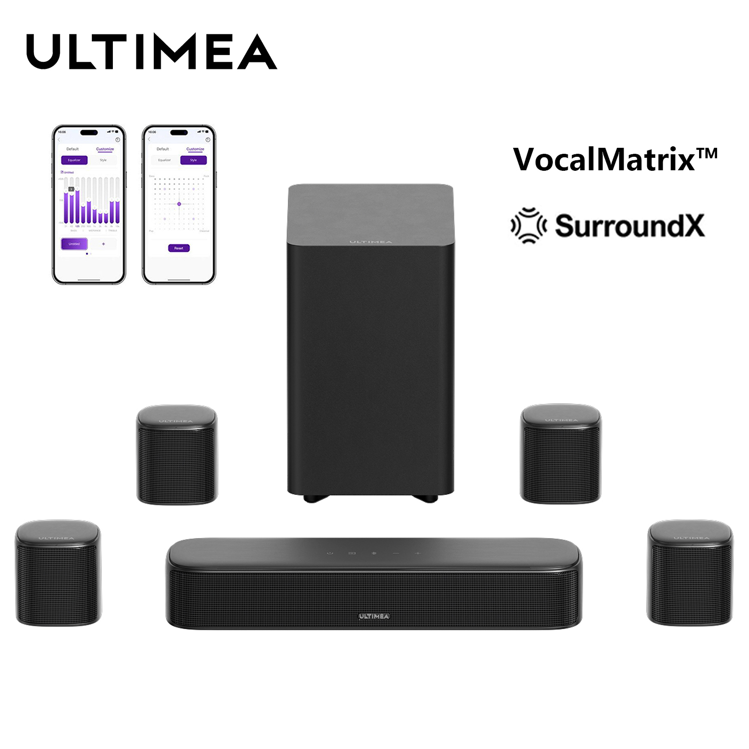 ULTIMEA 7.1ch Sound Bar with S - Home Bar And Theater recensione e prezzo