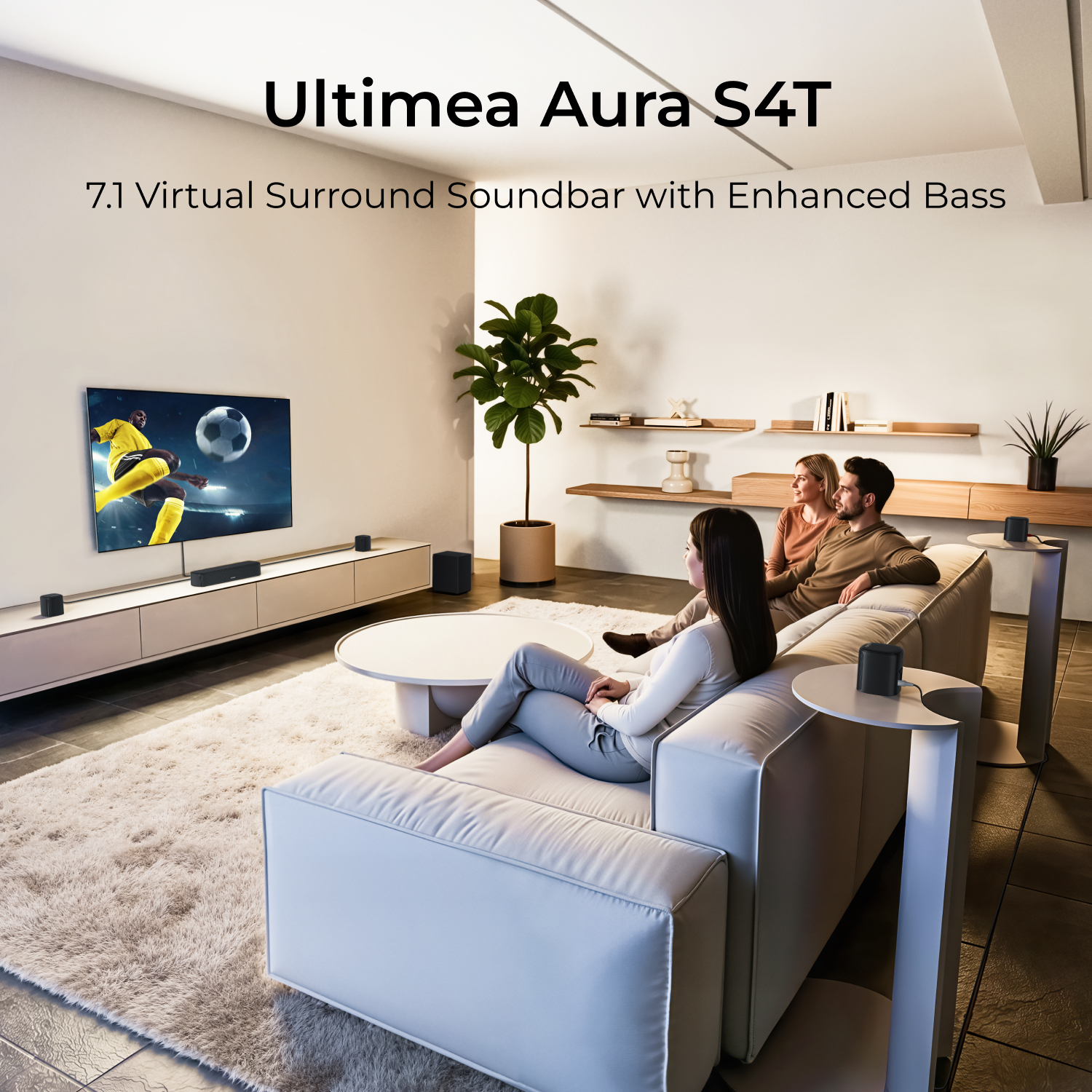 ULTIMEA 7.1ch Sound Bar with S - Home Bar And Theater recensione e prezzo