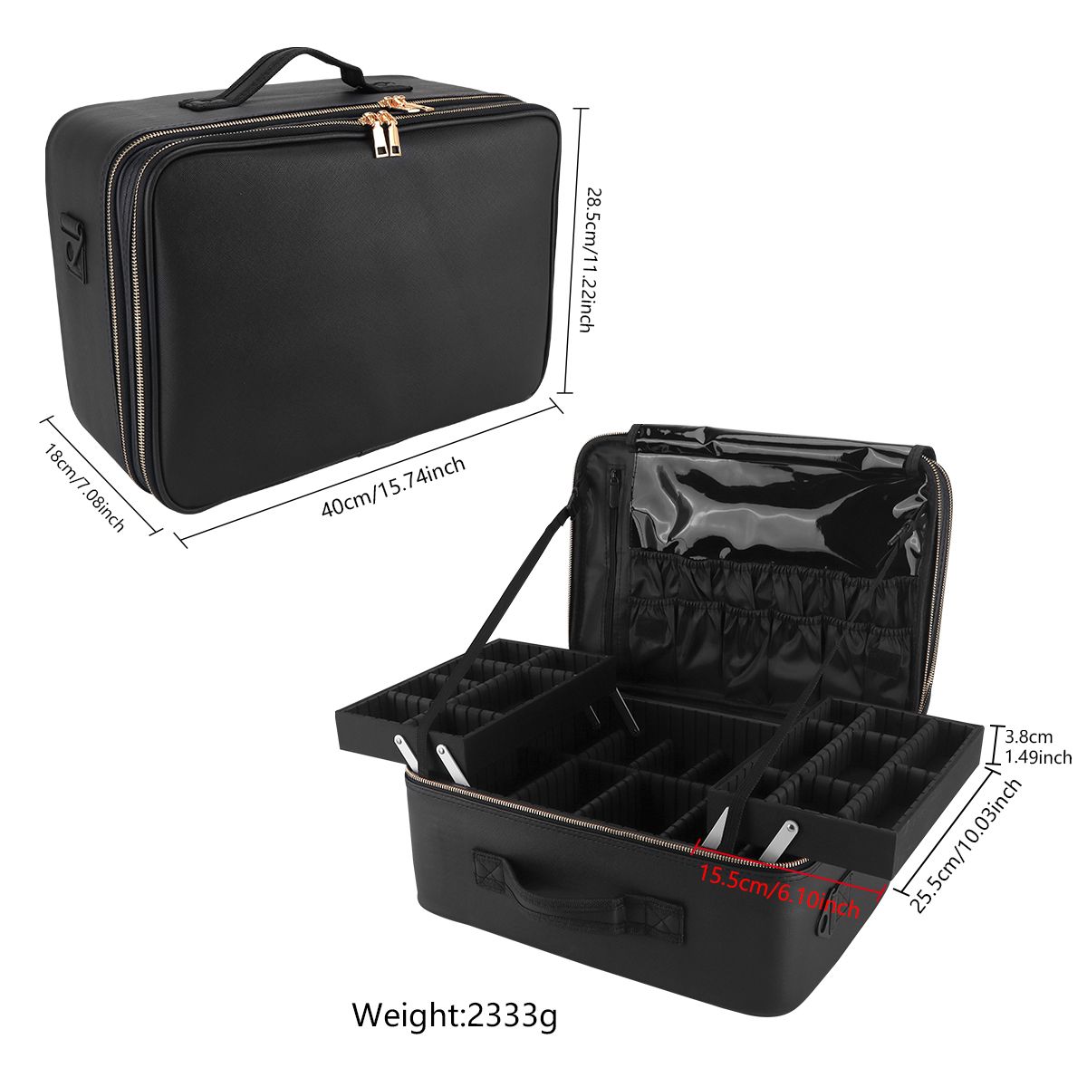 Women Travel Cosmetic Case Org - Home Barbershop recensione e prezzo