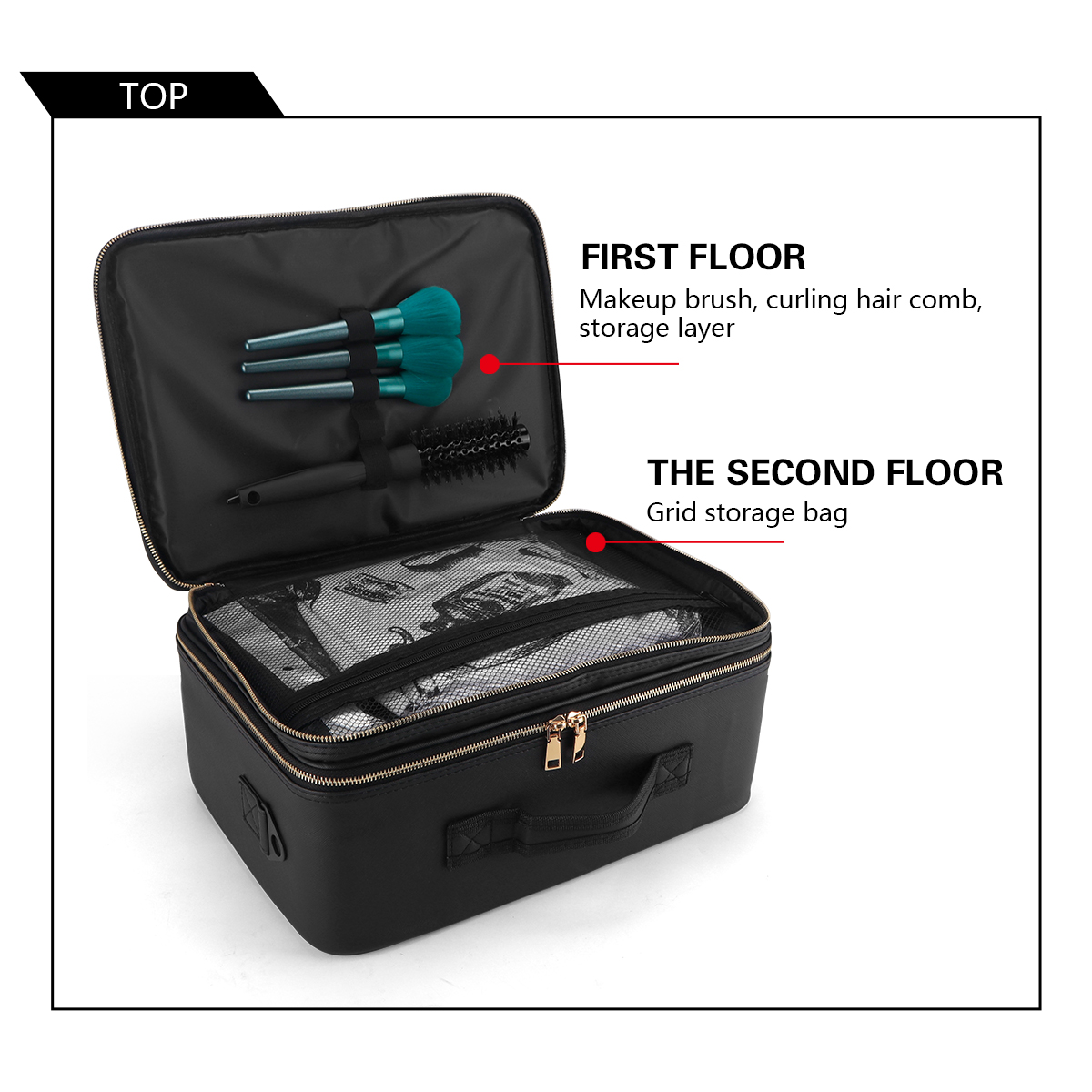 Women Travel Cosmetic Case Org - Home Barbershop recensione e prezzo