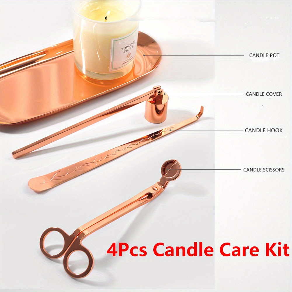 4pcs/set Luxury Candle Care Ki - Home Barbershop recensione e prezzo