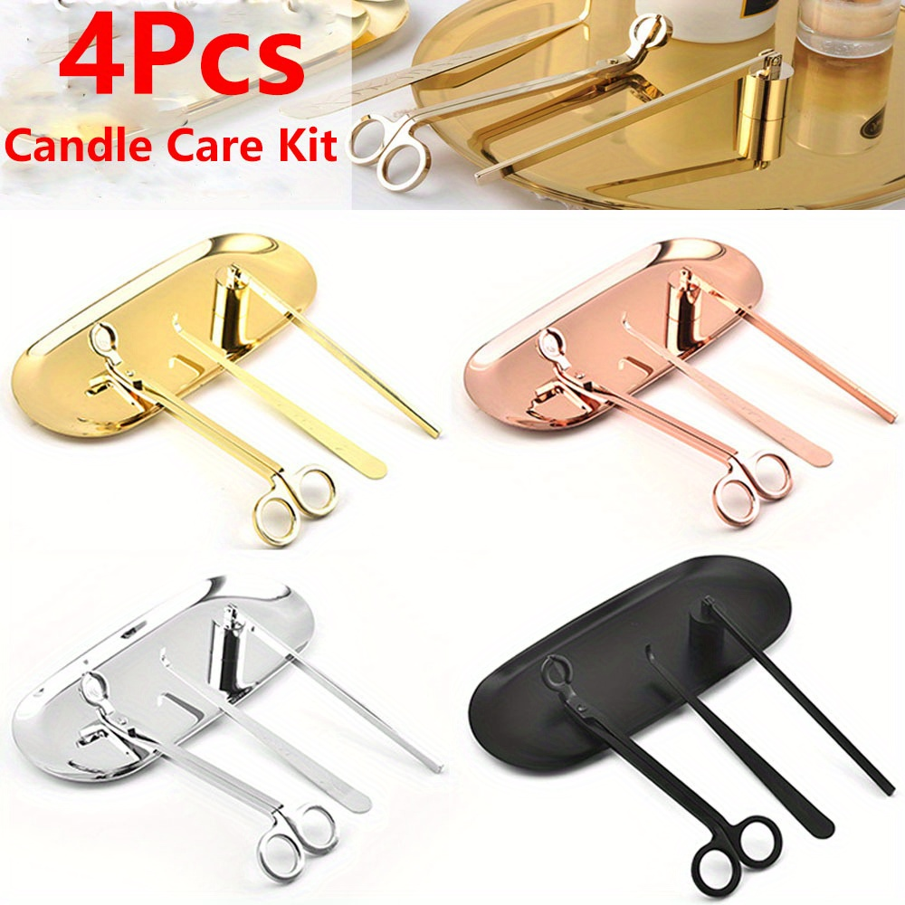 4pcs/set Luxury Candle Care Ki - Home Barbershop recensione e prezzo