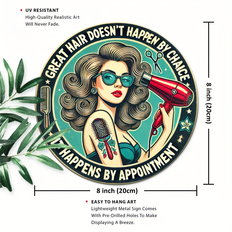 1pc Retro Hair Care Metal Alum - Home Barbershop recensione e prezzo