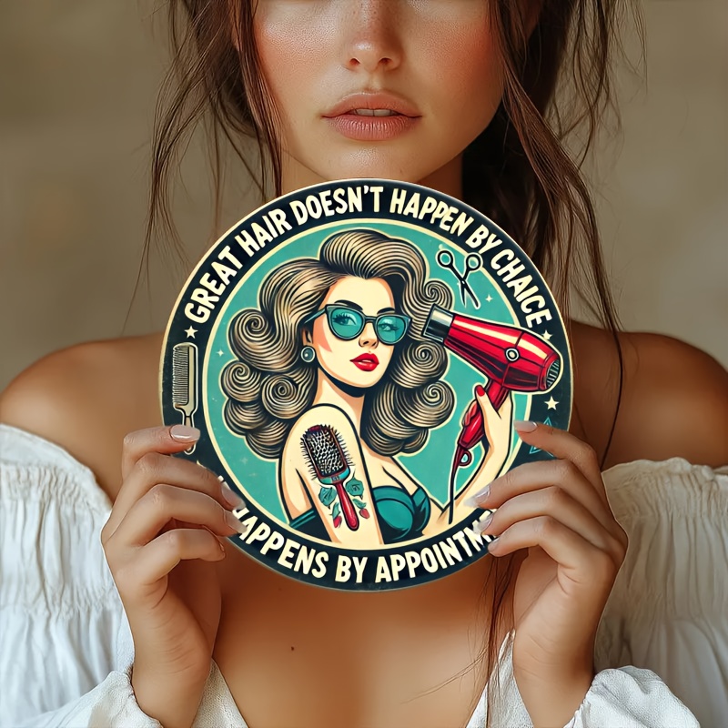 1pc Retro Hair Care Metal Alum - Home Barbershop recensione e prezzo