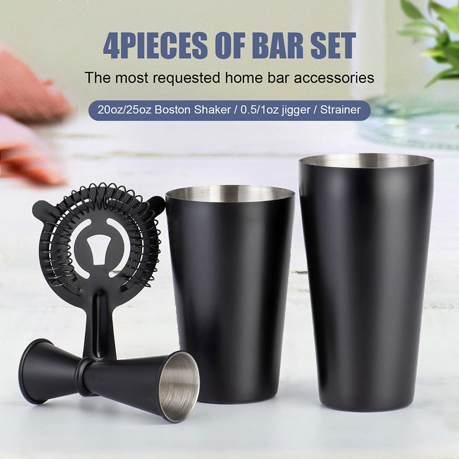 Boston Cocktail Shaker Set 4-P - Boston Shaker Set recensione e prezzo