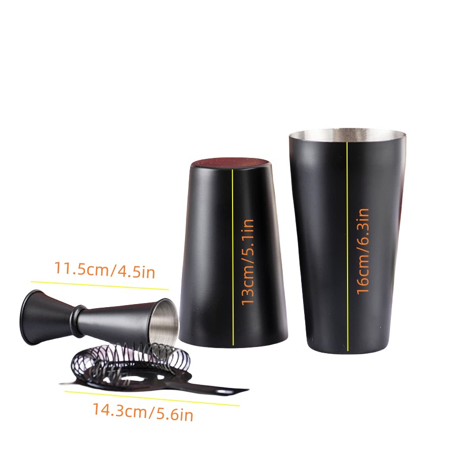 Boston Cocktail Shaker Set 4-P - Boston Shaker Set recensione e prezzo