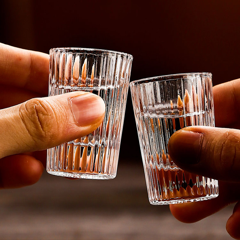6pcs Set 20ml Striped Foreign  - Old Fashioned Glass recensione e prezzo