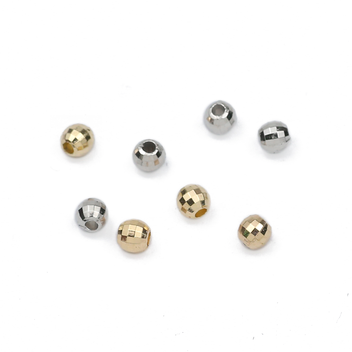 200PCS 4MM faceted round Loose - Bar Cart Gold recensione e prezzo