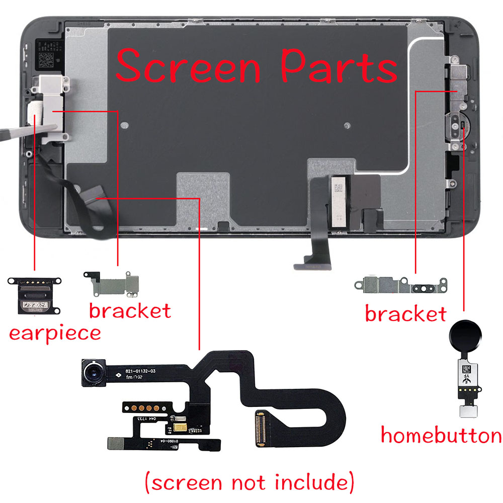 Front Camera Home Button Flex  - Home Bar Iphone recensione e prezzo