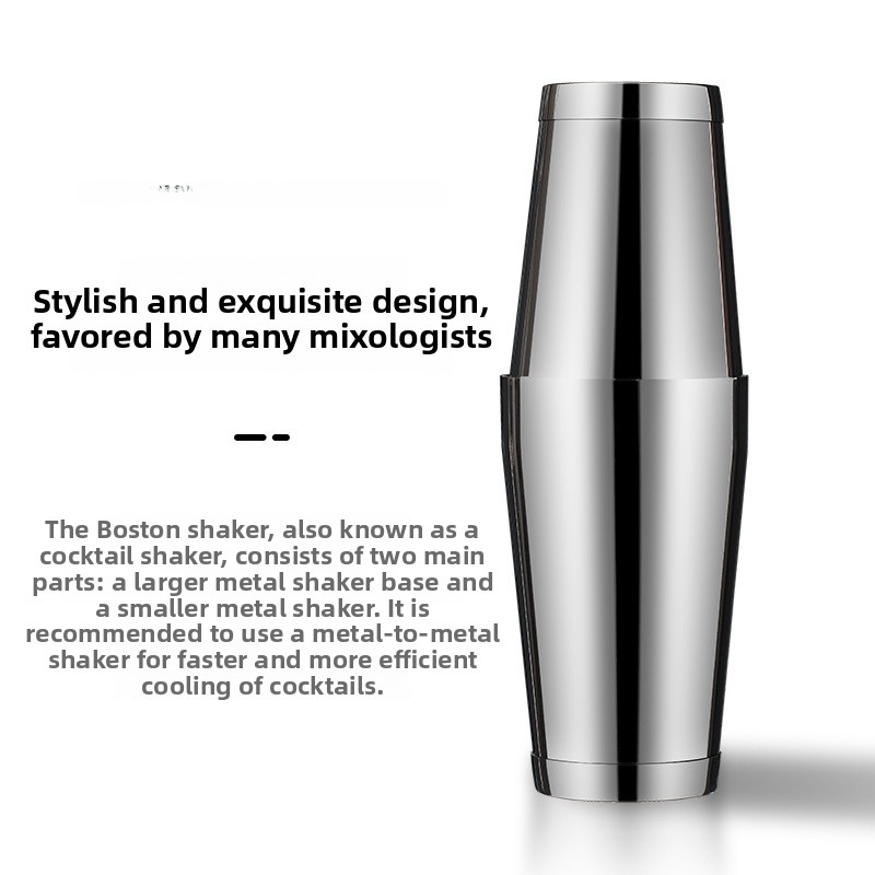 Stainless Steel Bar Tool Set C - Boston Shaker Set recensione e prezzo