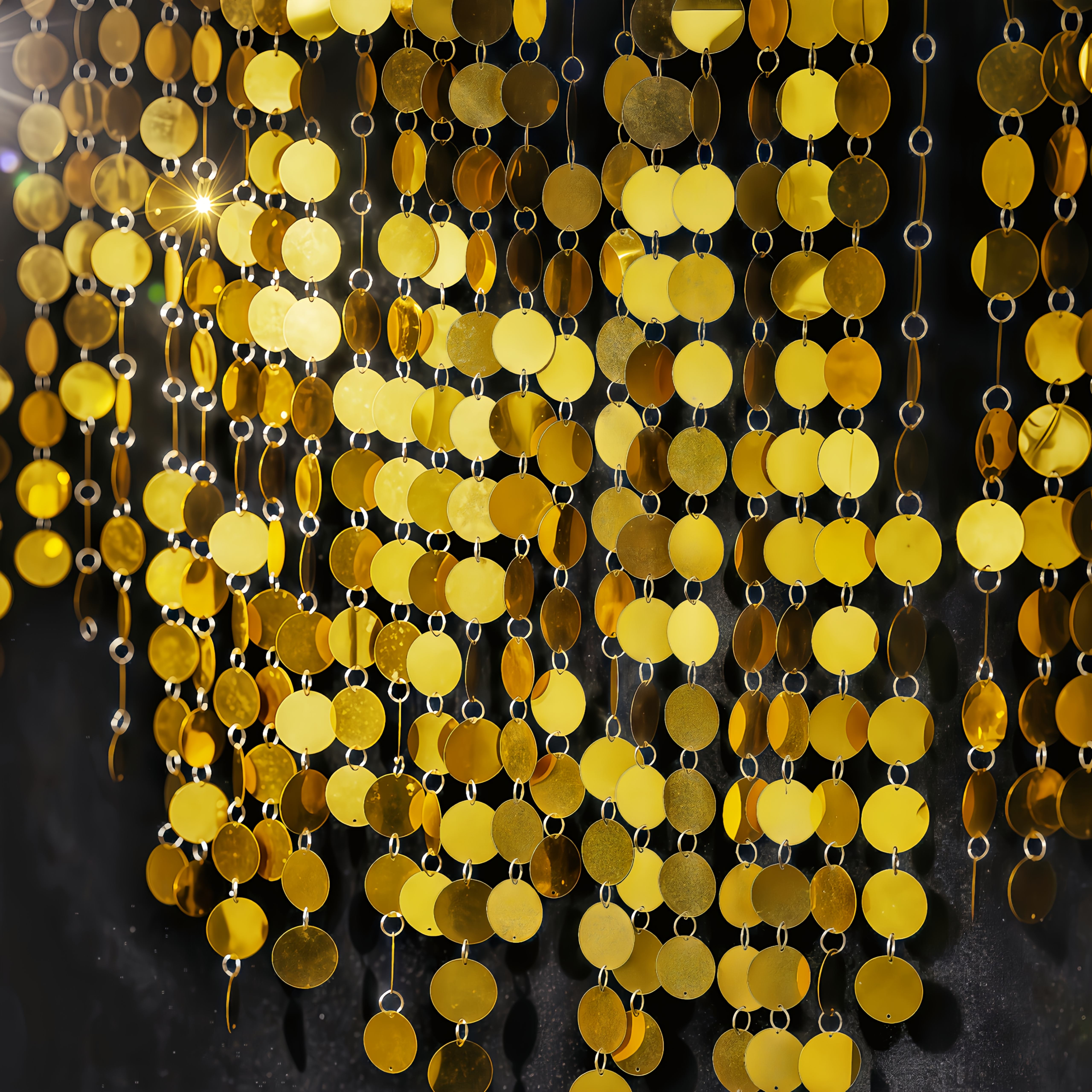 5PCS Circular Sequin Curtain H - Home Bargains recensione e prezzo