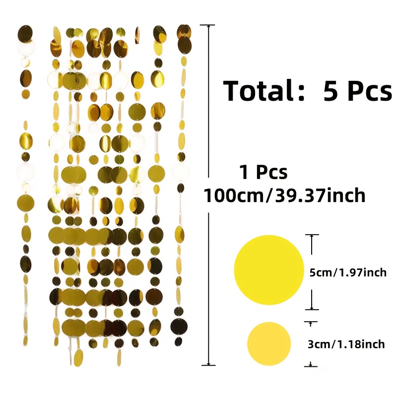 5PCS Circular Sequin Curtain H - Home Bargains recensione e prezzo