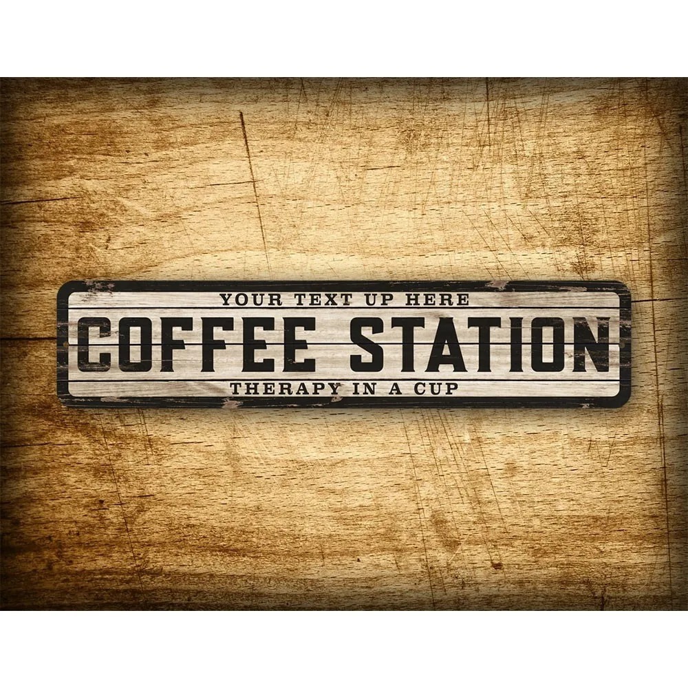 Custom Text Logo Weathered Woo - Home Bar Signs recensione e prezzo